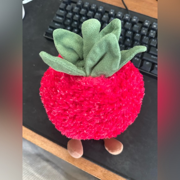 Jellycat Amusable Strawberry 🍓 - Picture 4 of 7